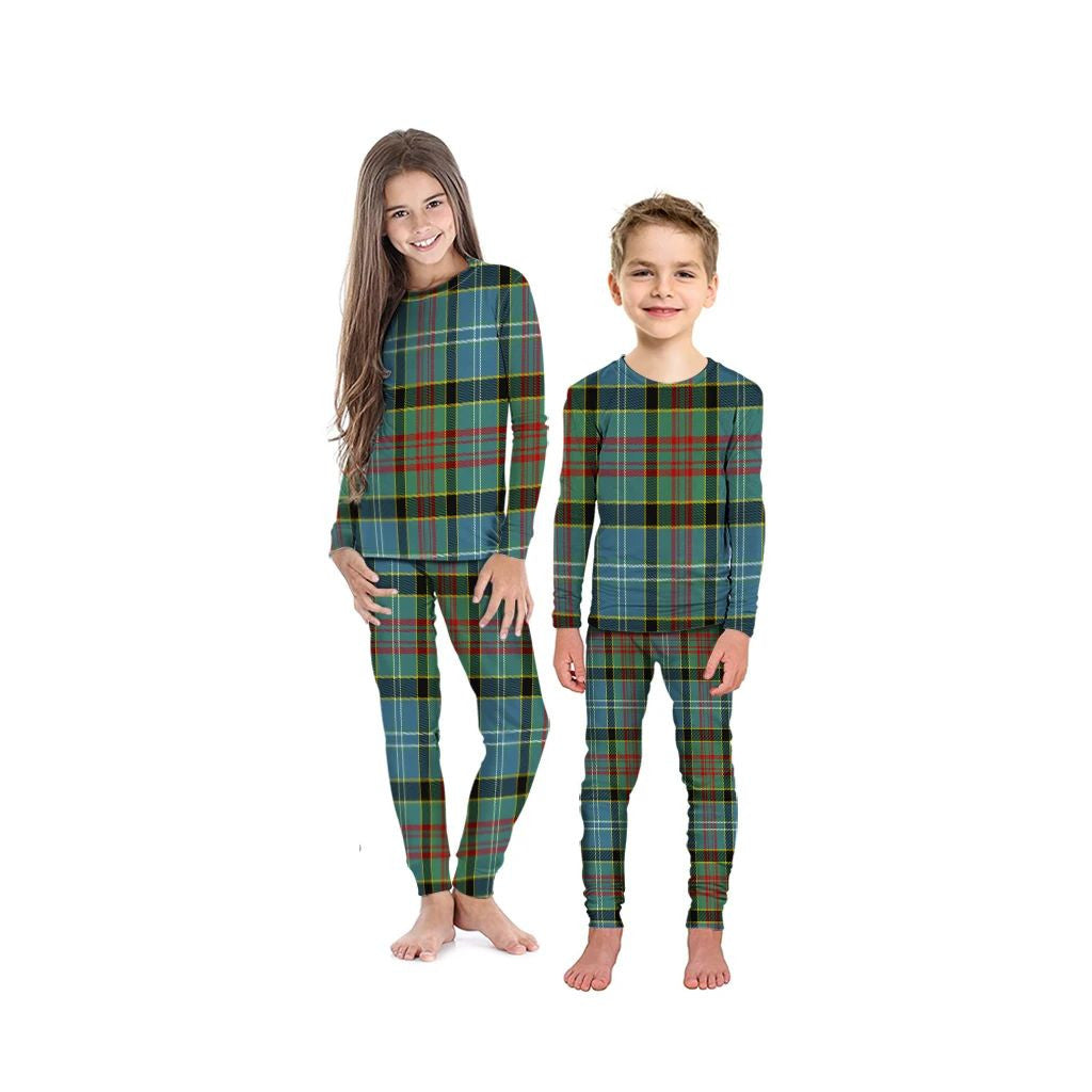 Brisbane modern Tartan Plaid Pyjama Family Set