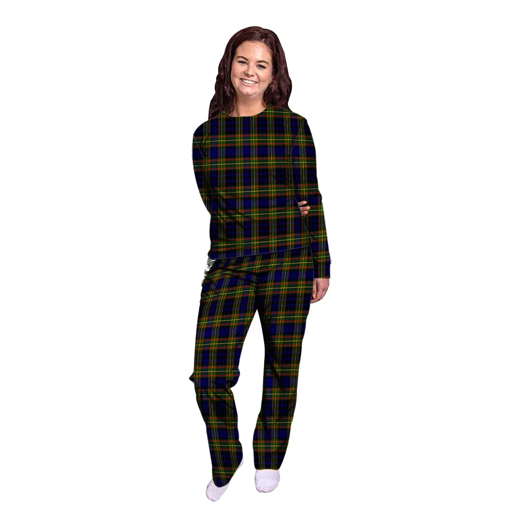 Clelland Modern Tartan Plaid Pyjama Family Set