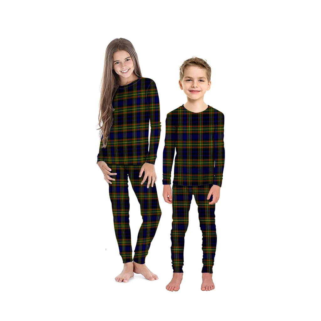 Clelland Modern Tartan Plaid Pyjama Family Set