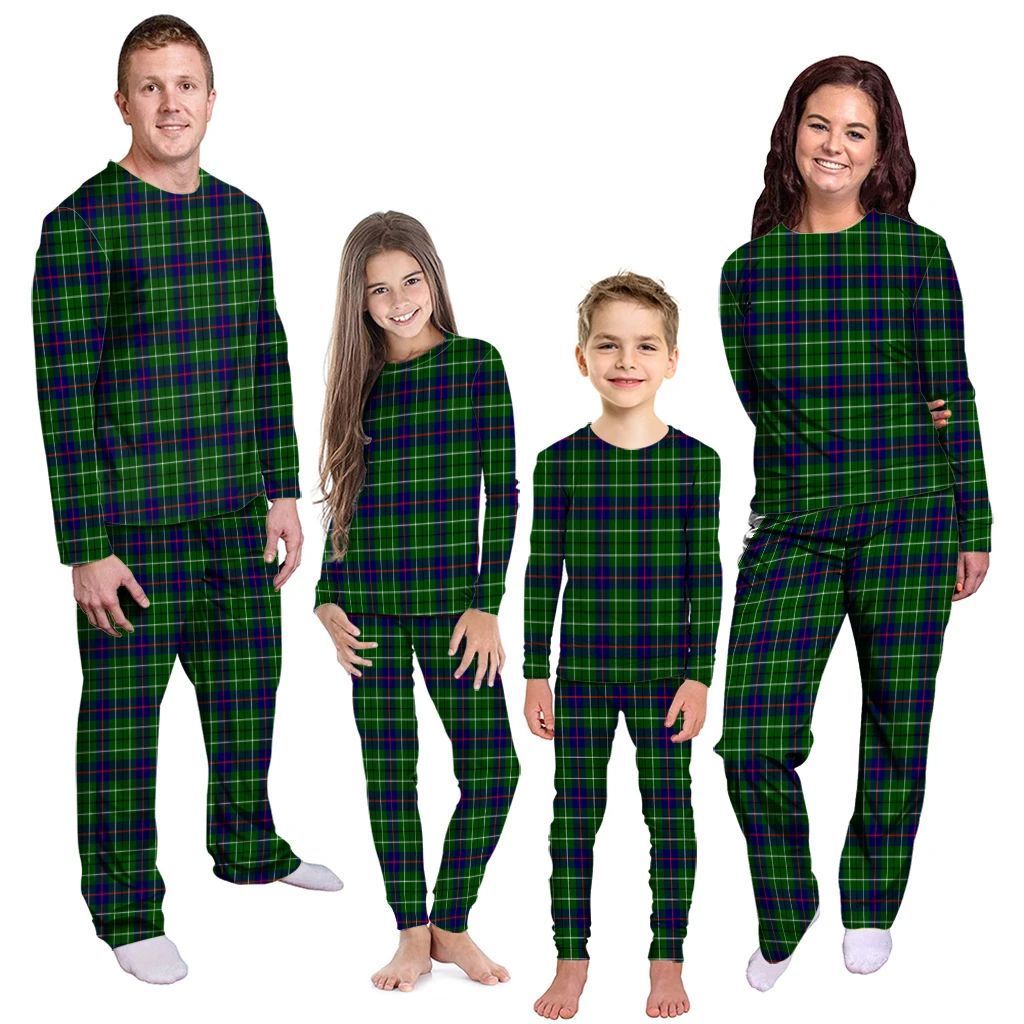 Duncan Modern Tartan Plaid Pyjama Family Set