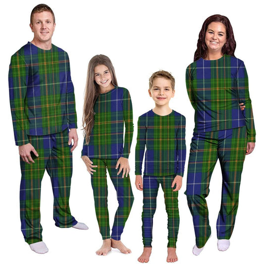 Nova Scotia Tartan Plaid Pyjama Family Set