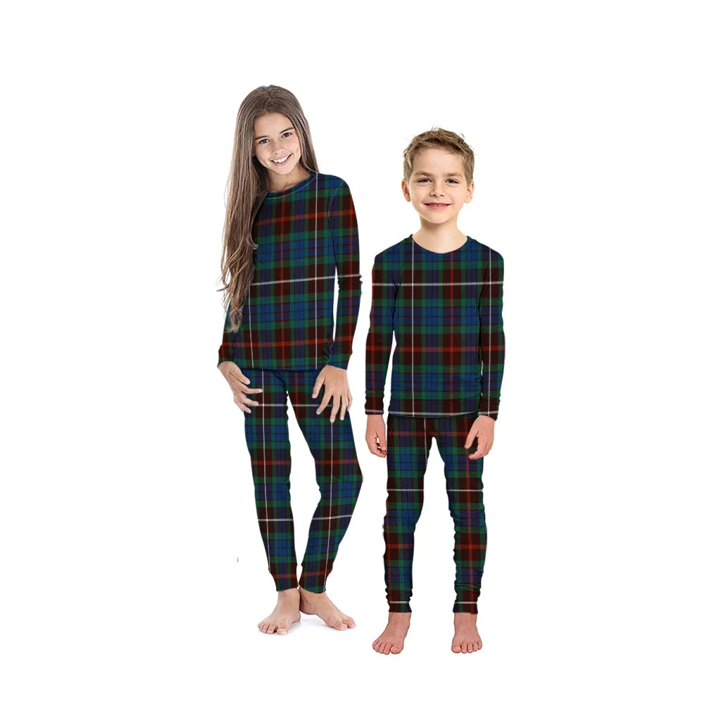 Fraser Hunting Ancient Tartan Plaid Pyjama Family Set