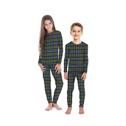 Campbell Faded Tartan Plaid Pyjama Family Set