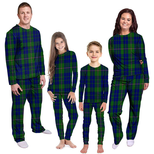 Noel or Nowell Tartan Plaid Pyjama Family Set