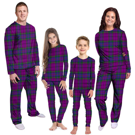 Wardlaw Modern Tartan Plaid Pyjama Family Set