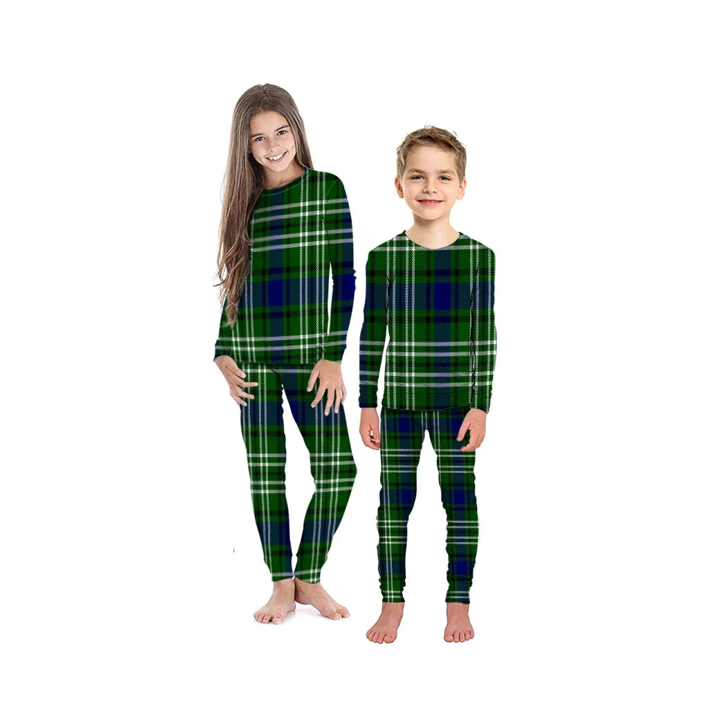 Blackadder Tartan Plaid Pyjama Family Set