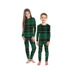 MacAlpine or MacAlpin Ancient Tartan Plaid Pyjama Family Set
