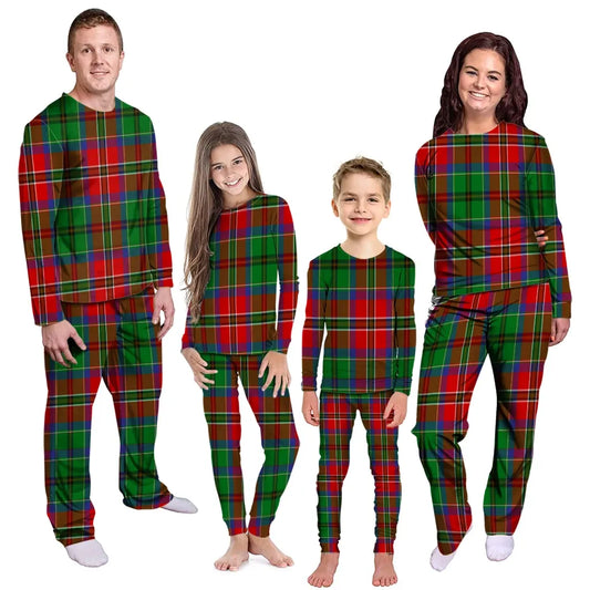 MacCulloch Tartan Plaid Pyjama Family Set