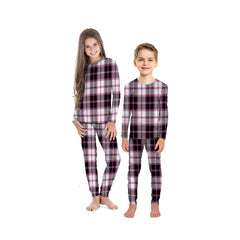 MacPherson Hunting Modern Tartan Plaid Pyjama Family Set