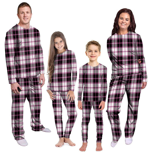 MacPherson Hunting Modern Tartan Plaid Pyjama Family Set