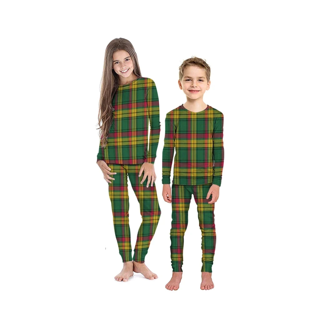 MacMillan Old Ancient Tartan Plaid Pyjama Family Set