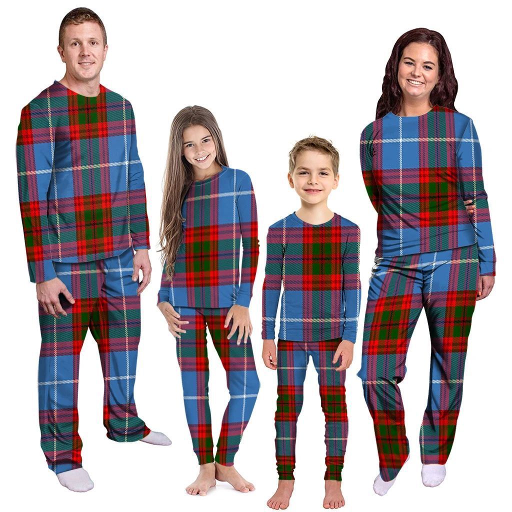 Trotter Tartan Plaid Pyjama Family Set