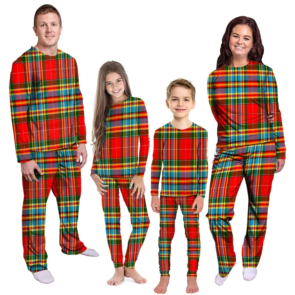 Chattan Tartan Plaid Pyjama Family Set