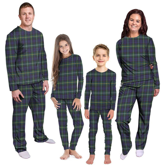 Campbell Argyll Modern Tartan Plaid Pyjama Family Set
