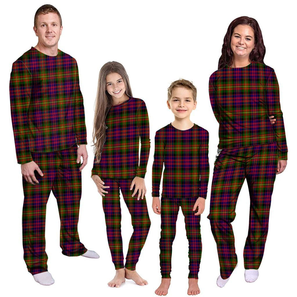 Carnegie Modern Tartan Plaid Pyjama Family Set