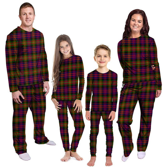 Carnegie Modern Tartan Plaid Pyjama Family Set