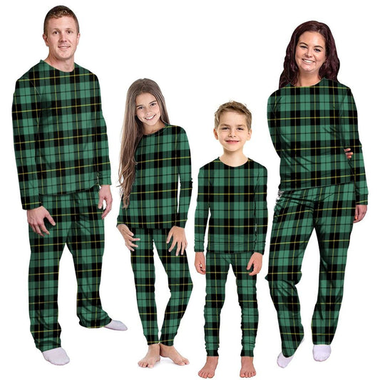 Wallace Hunting Ancient Tartan Plaid Pyjama Family Set