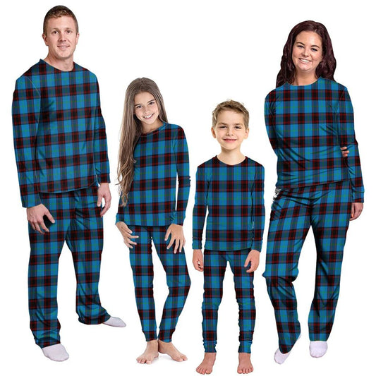 Home Ancient Tartan Plaid Pyjama Family Set