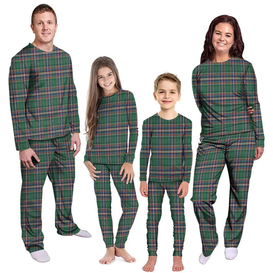 MacFarlane Hunting Ancient Tartan Plaid Pyjama Family Set