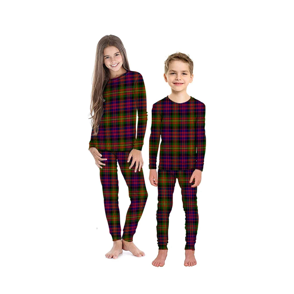 Carnegie Modern Tartan Plaid Pyjama Family Set