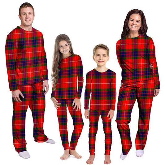 Fraser Modern Tartan Plaid Pyjama Family Set