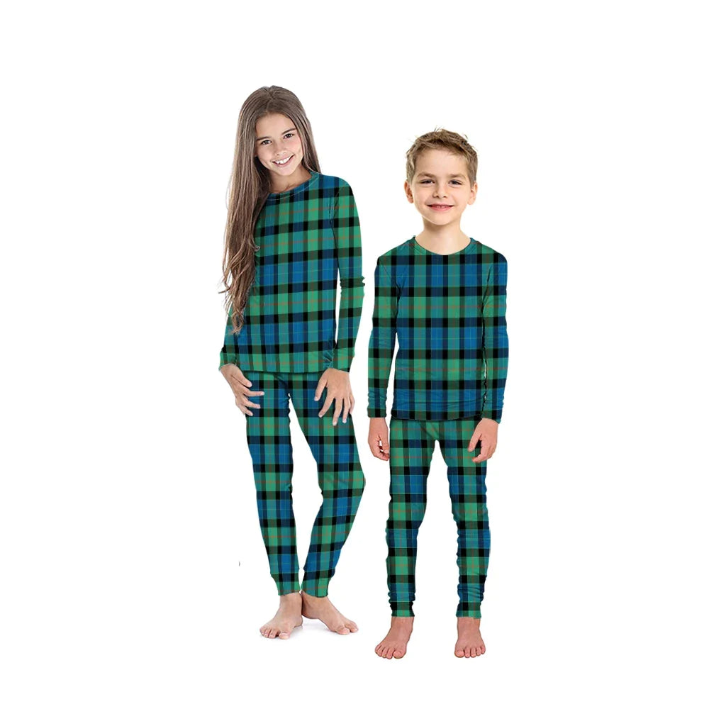 Gunn Ancient Tartan Plaid Pyjama Family Set