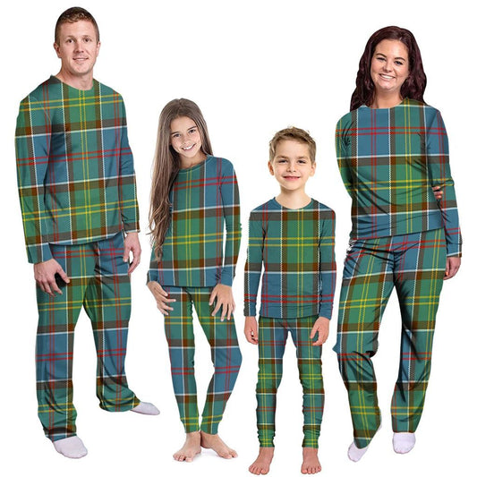 Whitelaw District Tartan Plaid Pyjama Family Set