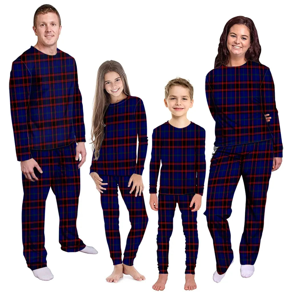 Home Modern Tartan Plaid Pyjama Family Set