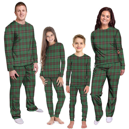 MacKinnon Hunting Ancient Tartan Plaid Pyjama Family Set