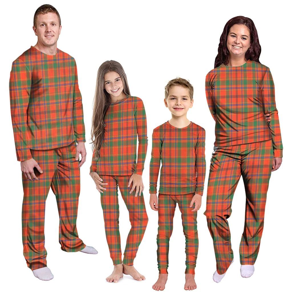 Munro Ancient Tartan Plaid Pyjama Family Set