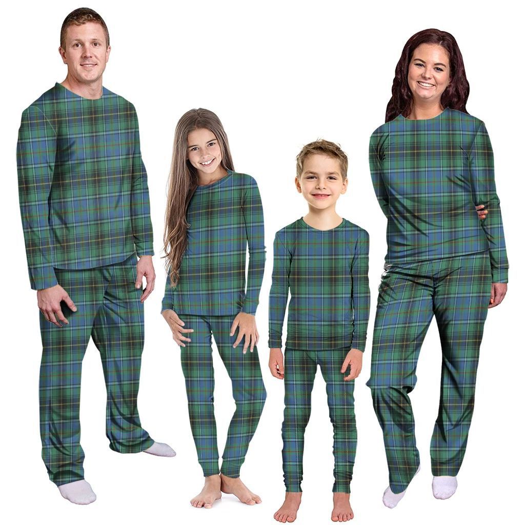 MacInnes Ancient Tartan Plaid Pyjama Family Set