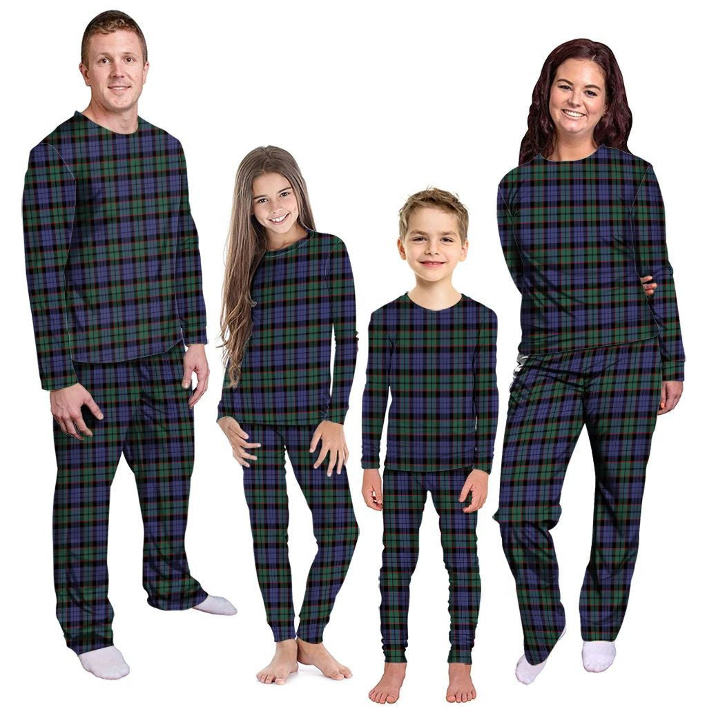 Fletcher Modern Tartan Plaid Pyjama Family Set