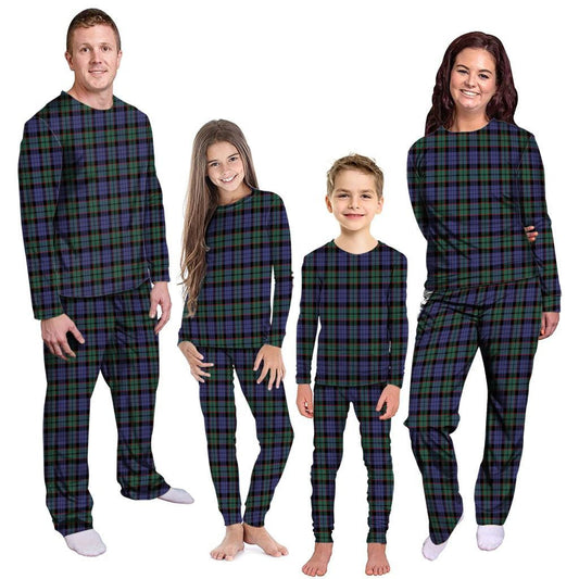 Fletcher Modern Tartan Plaid Pyjama Family Set