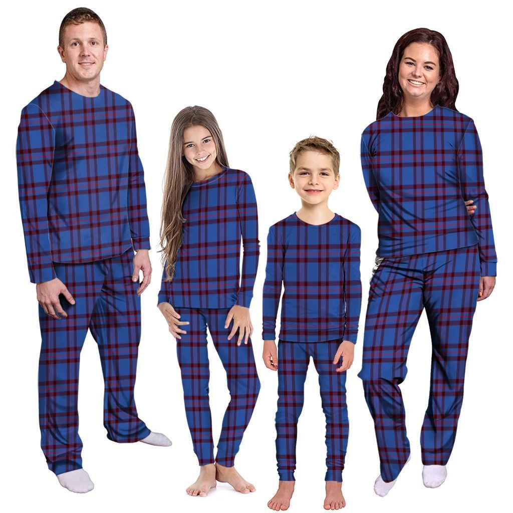 Elliot Modern Tartan Plaid Pyjama Family Set