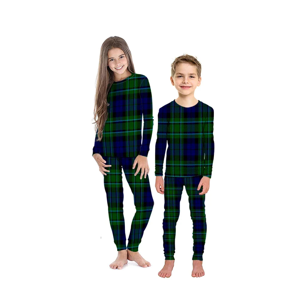 MacCallum Modern Tartan Plaid Pyjama Family Set