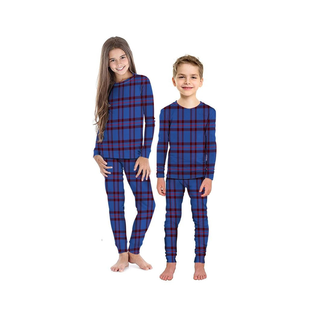 Elliot Modern Tartan Plaid Pyjama Family Set