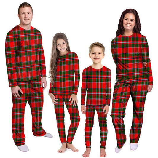 Spens Modern Tartan Plaid Pyjama Family Set