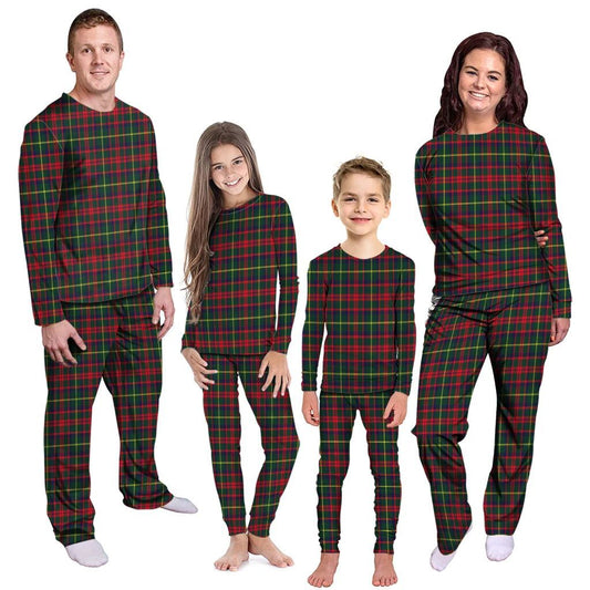 MacKintosh Hunting Modern Tartan Plaid Pyjama Family Set