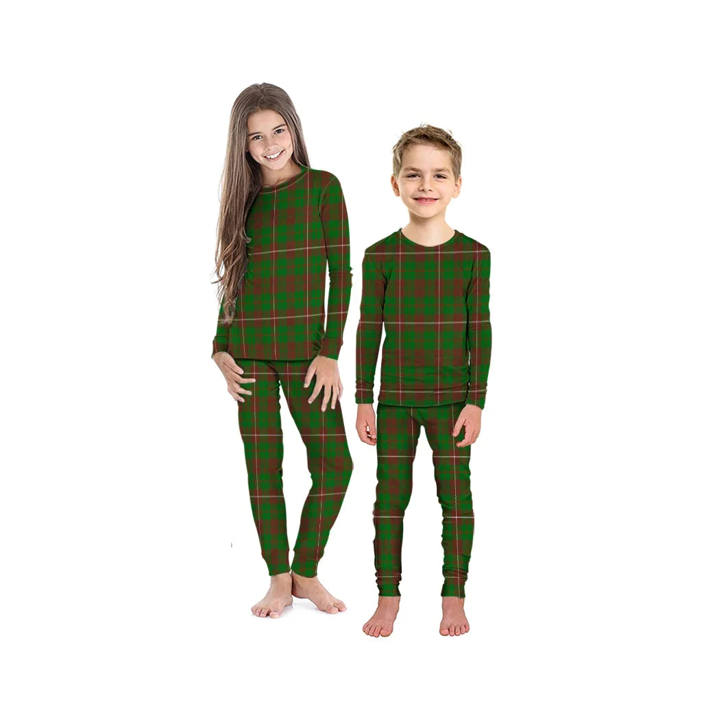 MacKinnon Hunting Modern Tartan Plaid Pyjama Family Set