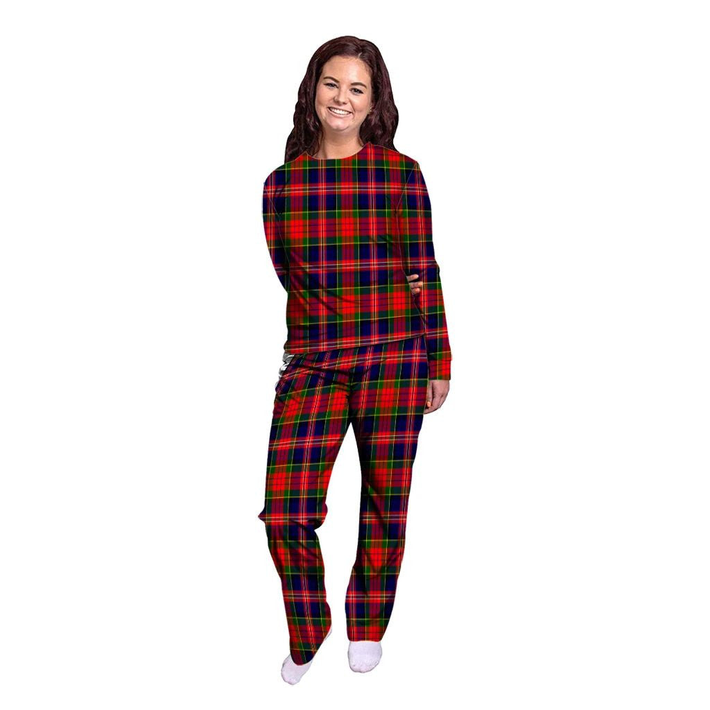 MacPherson Modern Tartan Plaid Pyjama Family Set