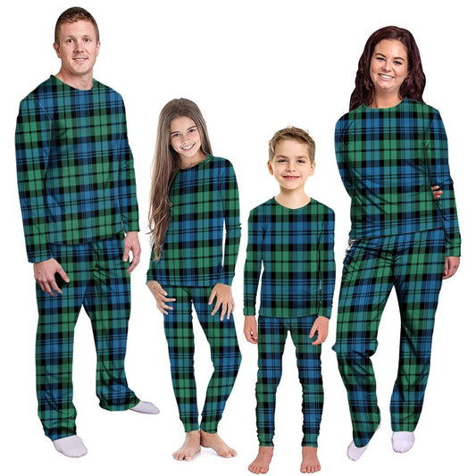 Campbell Ancient 01 Tartan Plaid Pyjama Family Set