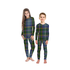 Manx Nation Tartan Plaid Pyjama Family Set