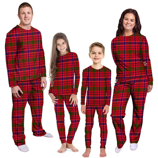 MacRae Modern Tartan Plaid Pyjama Family Set