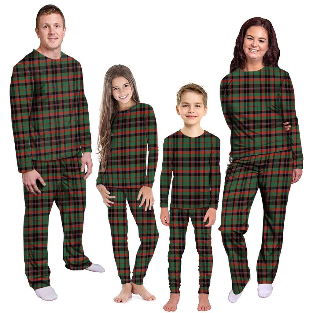 Cumming Hunting Ancient Tartan Plaid Pyjama Family Set