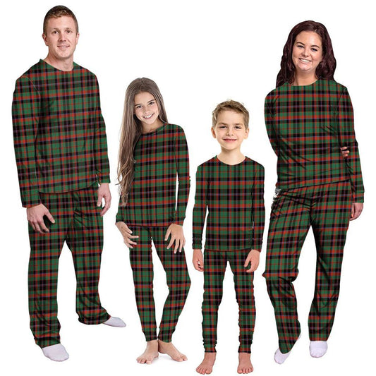 Cumming Hunting Ancient Tartan Plaid Pyjama Family Set