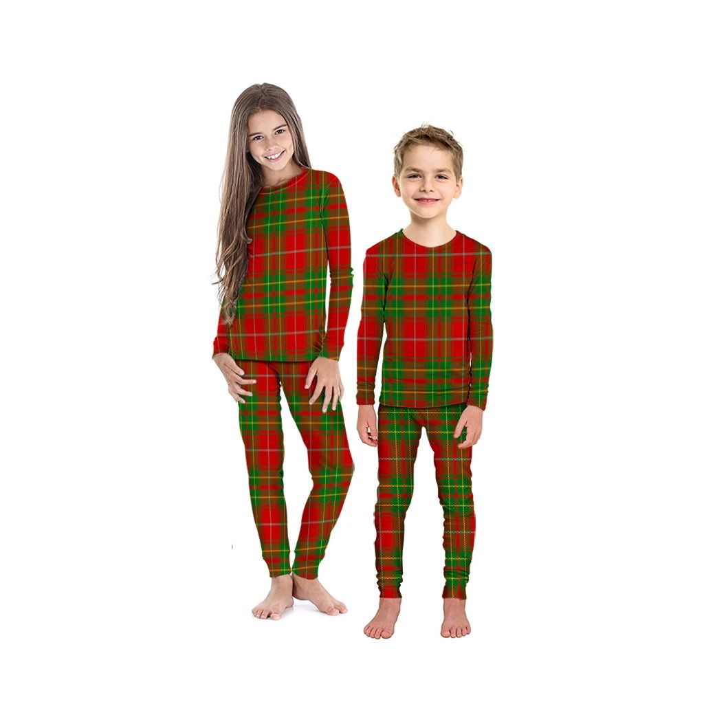 Burnett Ancient Tartan Plaid Pyjama Family Set