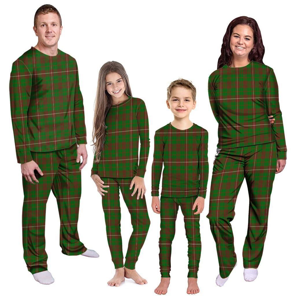 MacKinnon Hunting Modern Tartan Plaid Pyjama Family Set