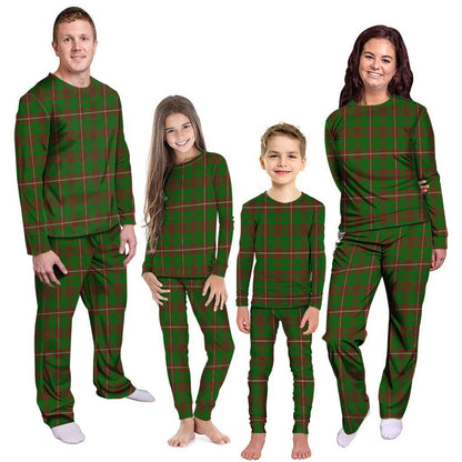 MacKinnon Hunting Modern Tartan Plaid Pyjama Family Set