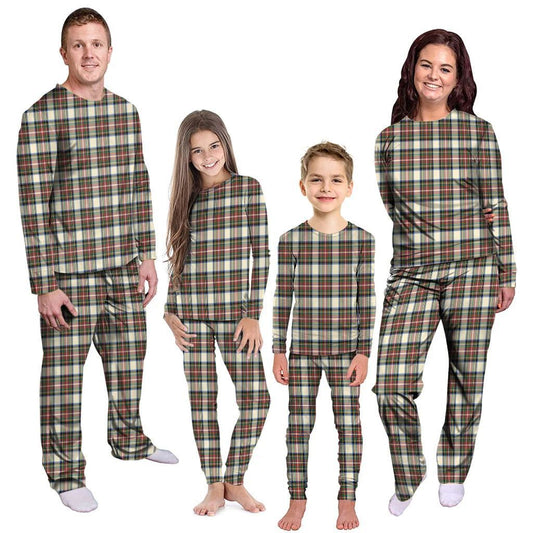 Stewart Dress Ancient Tartan Plaid Pyjama Family Set