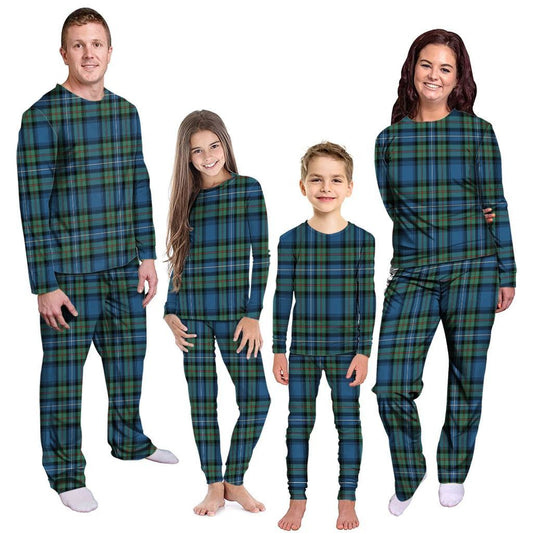 Robertson Hunting Ancient Tartan Plaid Pyjama Family Set